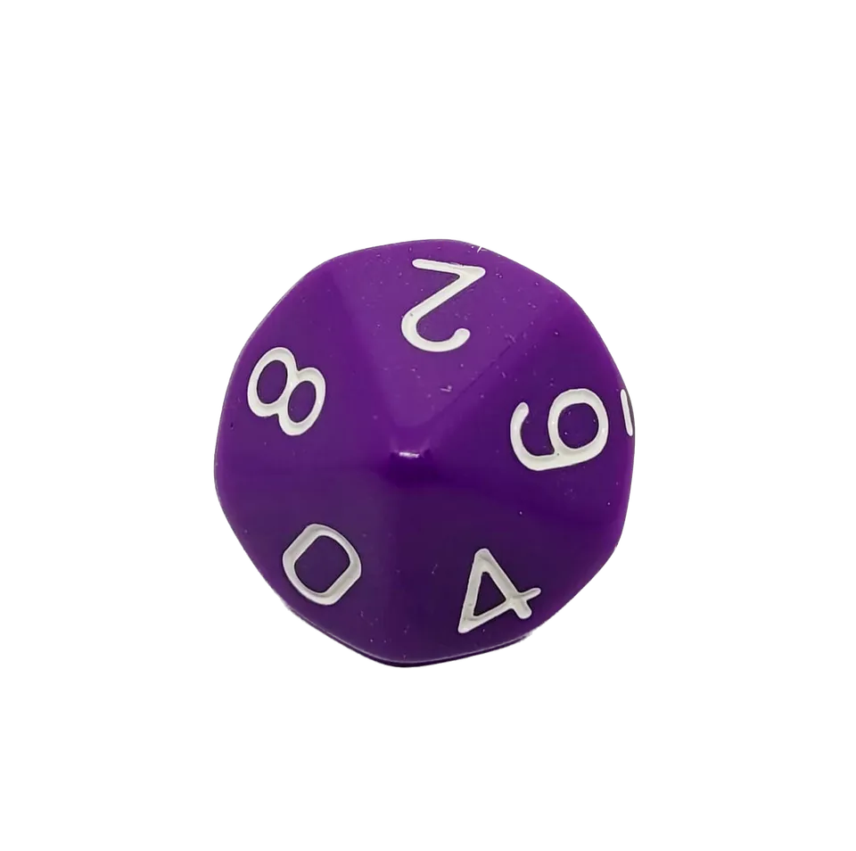 dice4friends-einzelw-rfel-d10-w-rfel-lila-wei-0-9 image 1