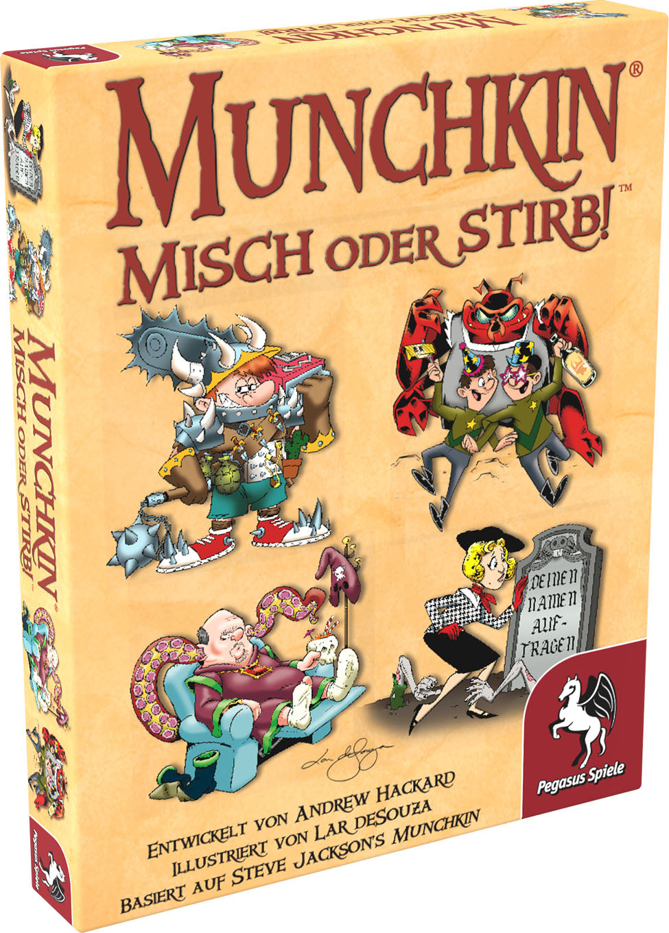 munchkin-misch-oder-stirb-kartenspiel-erweiterung-4-sets-fantasy image 1