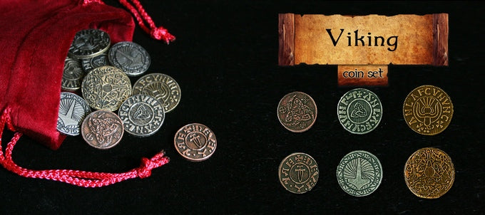 drawlab-legendary-metal-coins-m-nzset-viking-20-teilig image 6