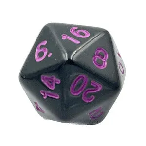 dice4friends-einzelw-rfel-d20-w-rfel-schwarz-lila-20-seitig image 1