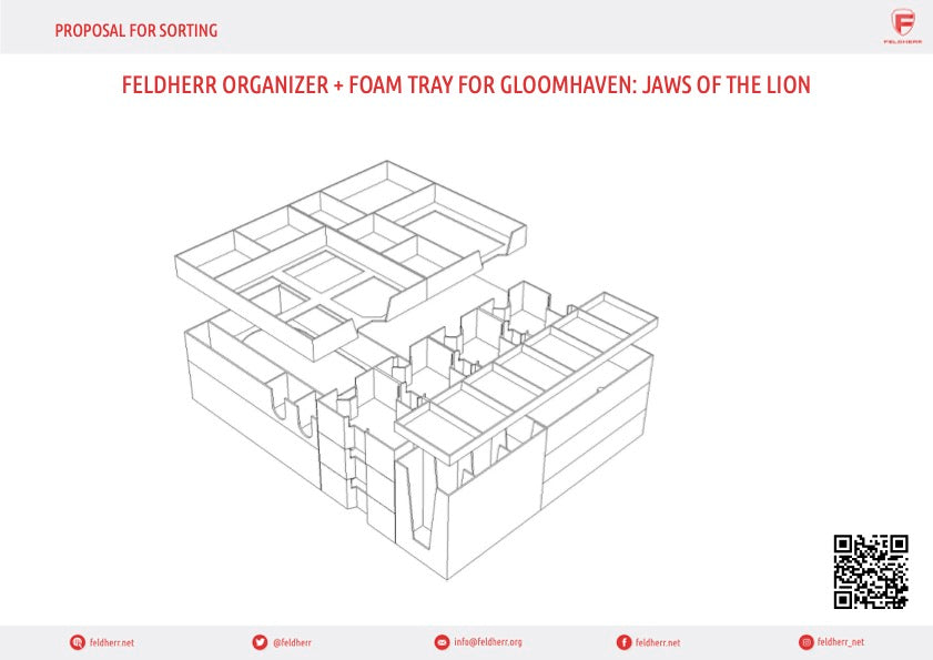 feldherr-foam-trays-organizer-insert-gloomhaven-jaws-of-the-lion image 8