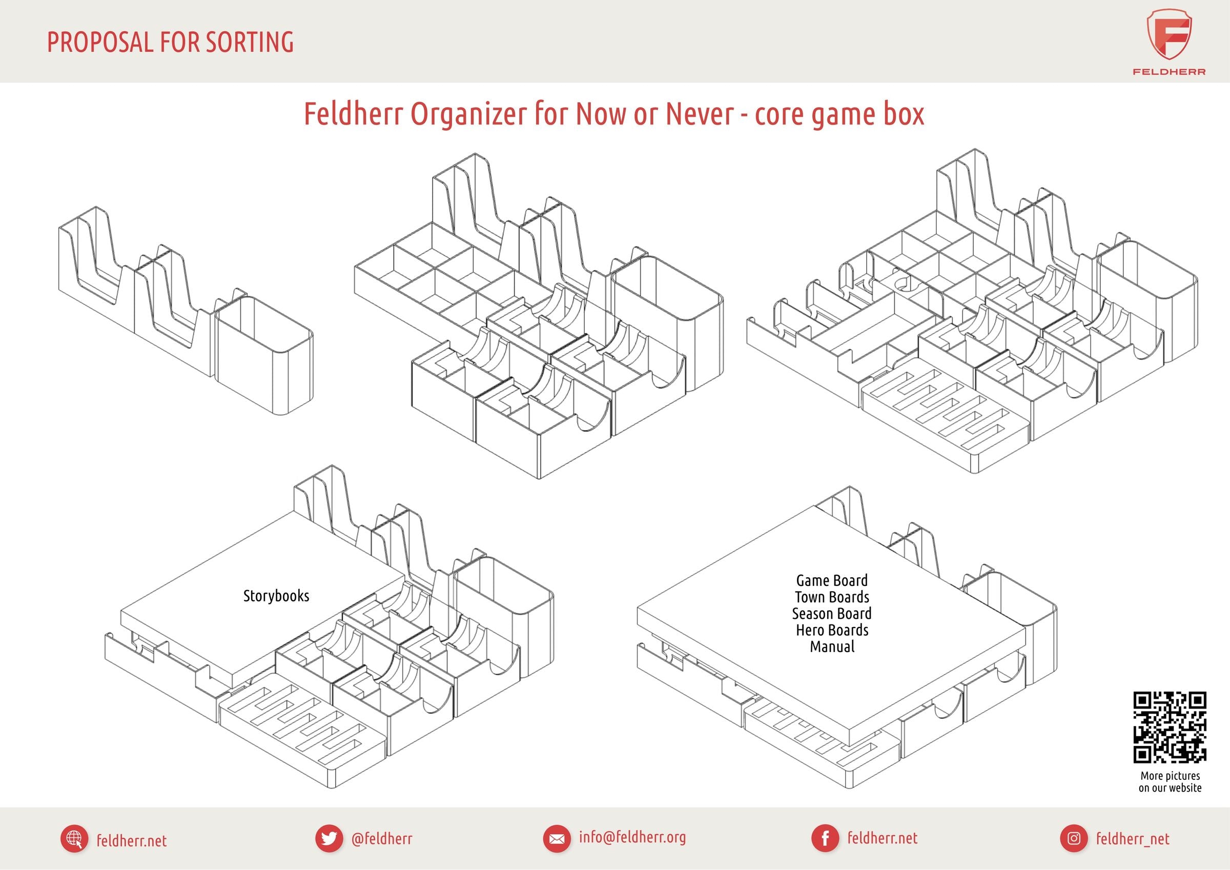 feldherr-organizer-insert-f-r-now-or-never-grundspiel-box-10-teilig image 4