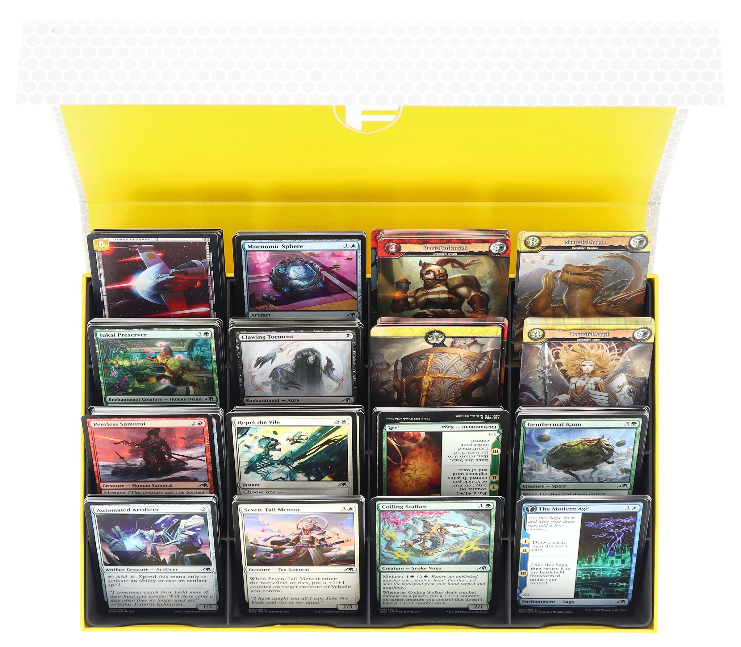 feldherr-magnetic-cases-magnetic-box-gelb-trading-cards-16-f-cher image 2