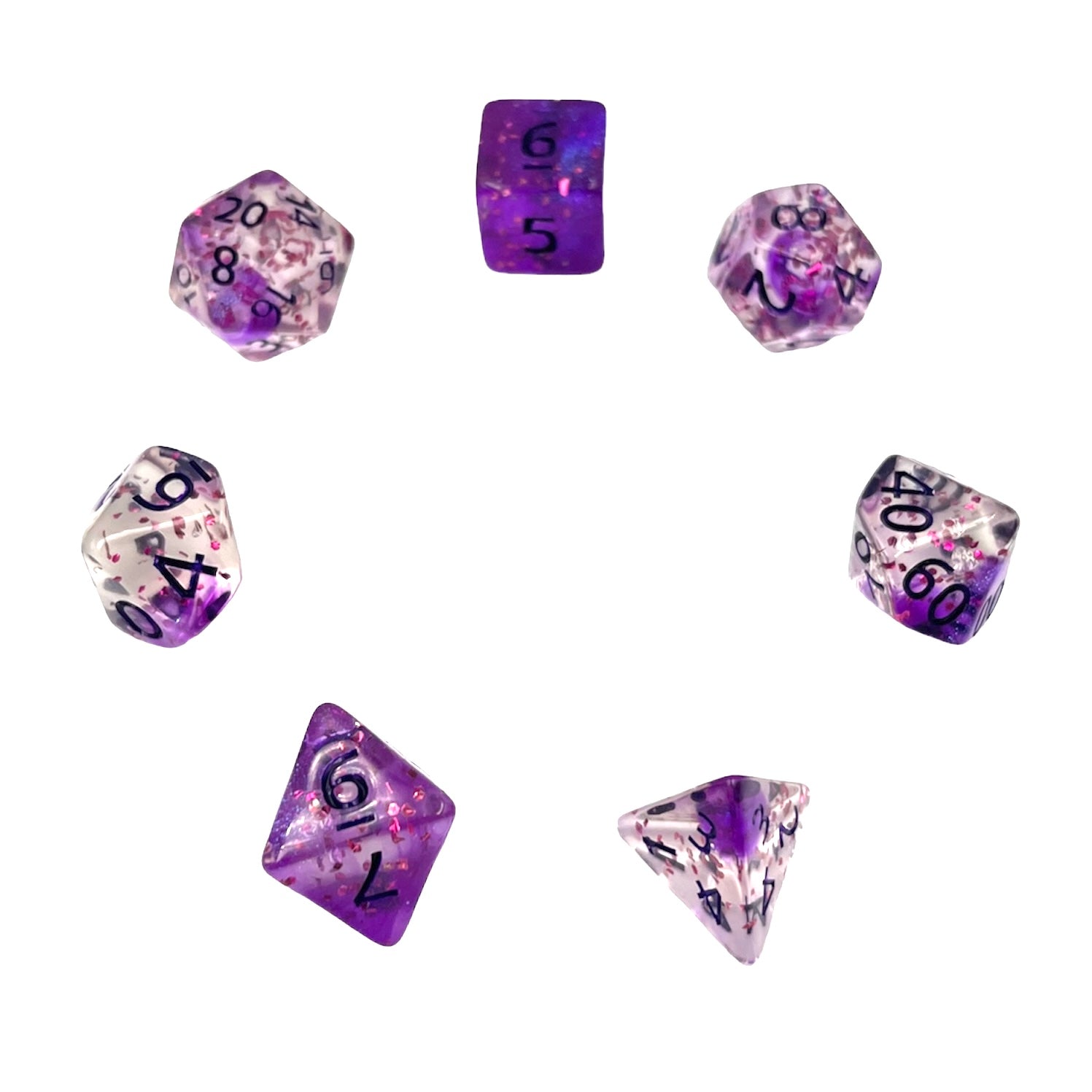 dice4friends-confetti-w-rfelset-violet-sulfer-7-teilig-violett image 2