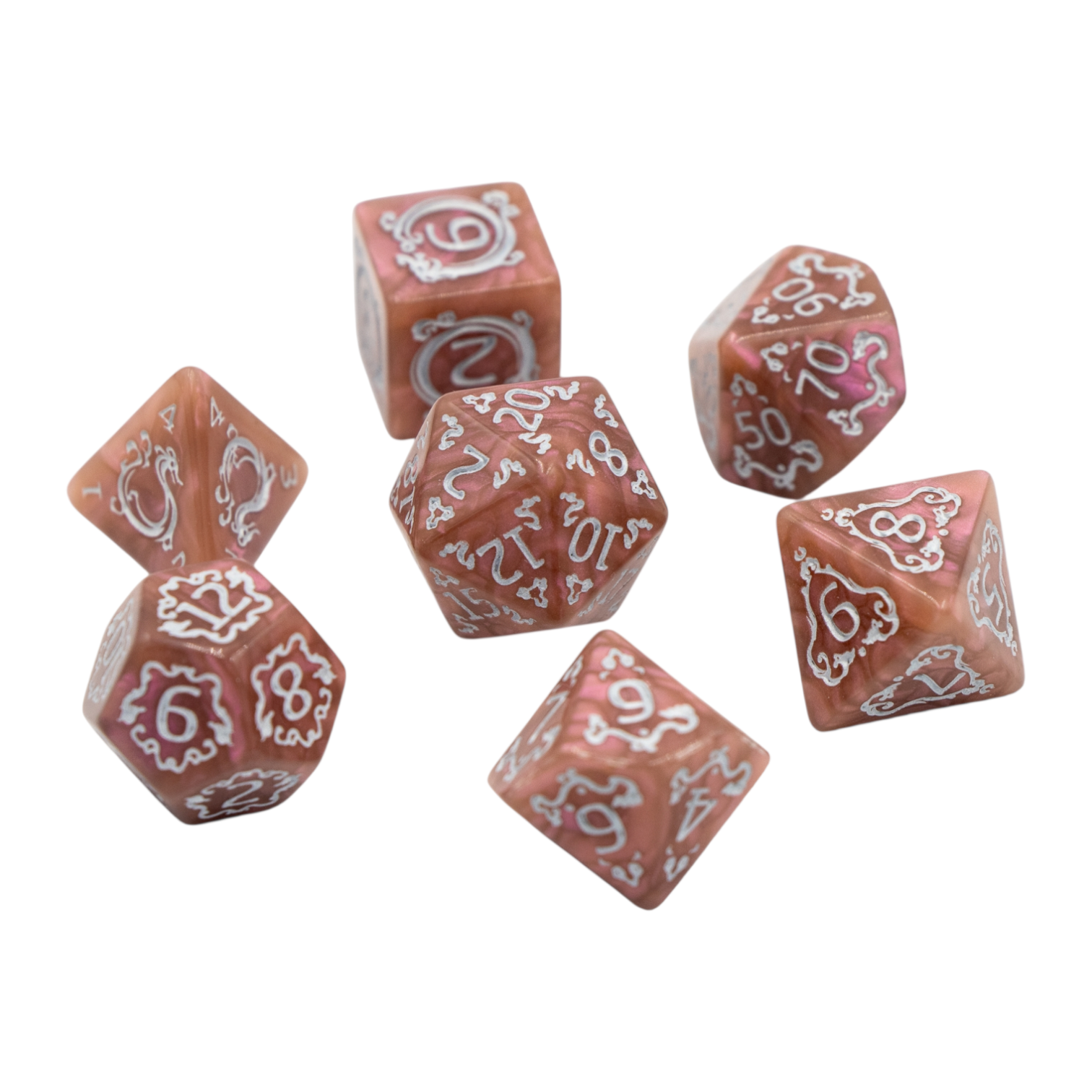 dice4friends-mystic-dragon-w-rfelset-7-teilig-mehrfarbig-rosa image 2