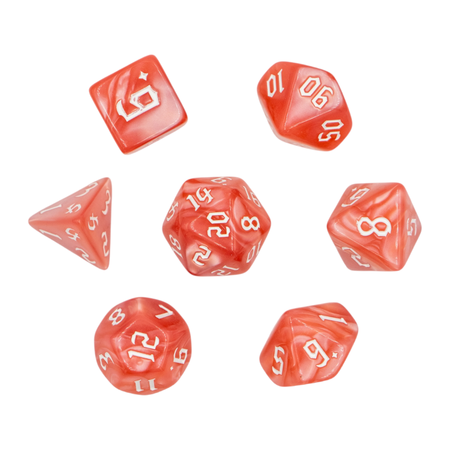 dice4friends-7-teiliges-rpg-w-rfelset-pearl-rose-7-w-rfel image 1