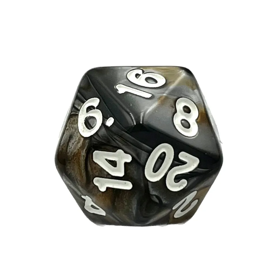 dice4friends-d20-w-rfel-rusty-gold-einzelw-rfel-20-seitig image 1