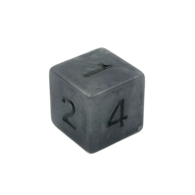 dice4friends-d6-augenw-rfel-carbon-grey-6-seitig-grau image 1
