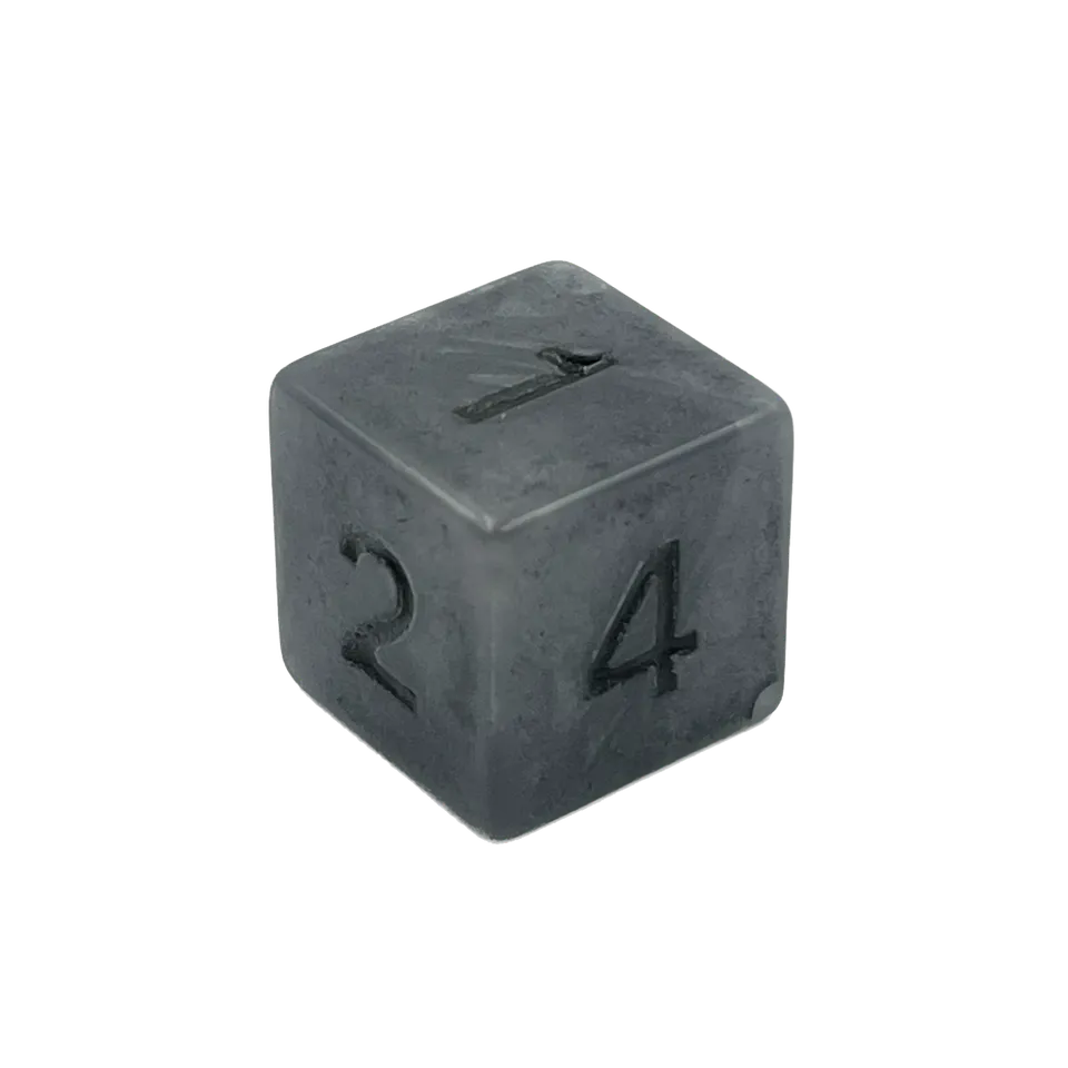 dice4friends-d6-augenw-rfel-carbon-grey-6-seitig-grau image 1
