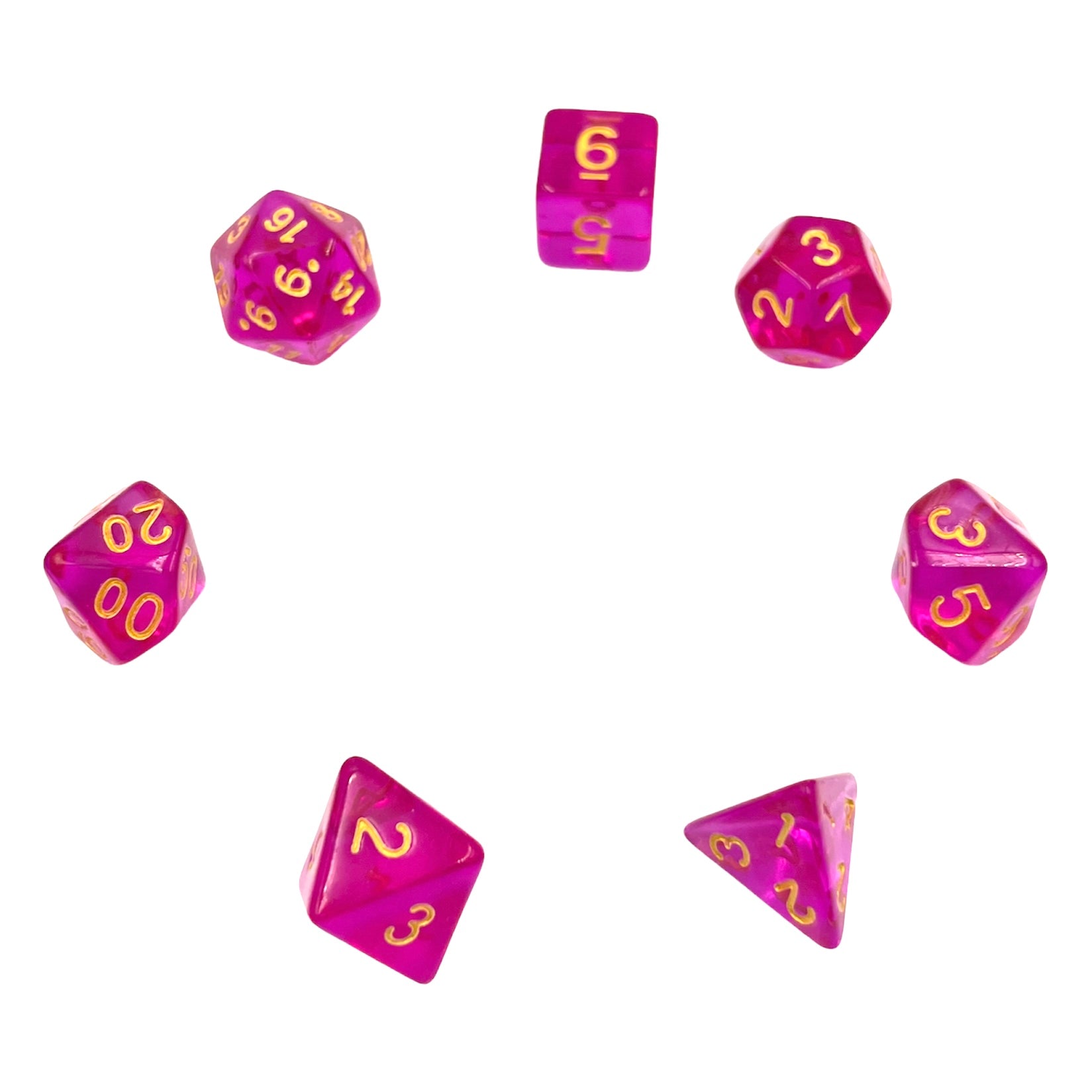 dice4friends-rpg-w-rfelset-transparent-bollywood-w-rfel-7-teilig-lila image 3