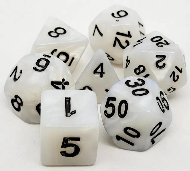 dice4friends-rpg-w-rfelset-7-teilig-pearl-white-black image 1