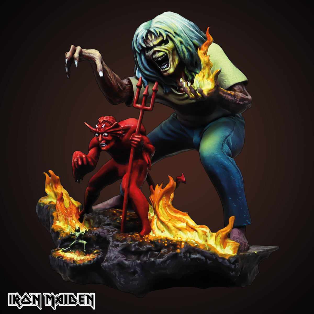 drawlab-iron-maiden-number-of-the-beast-miniatur-75mm-resin image 2