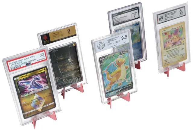 feldherr-kartenst-nder-faltbar-5er-set-graded-cards-schwarz image 1