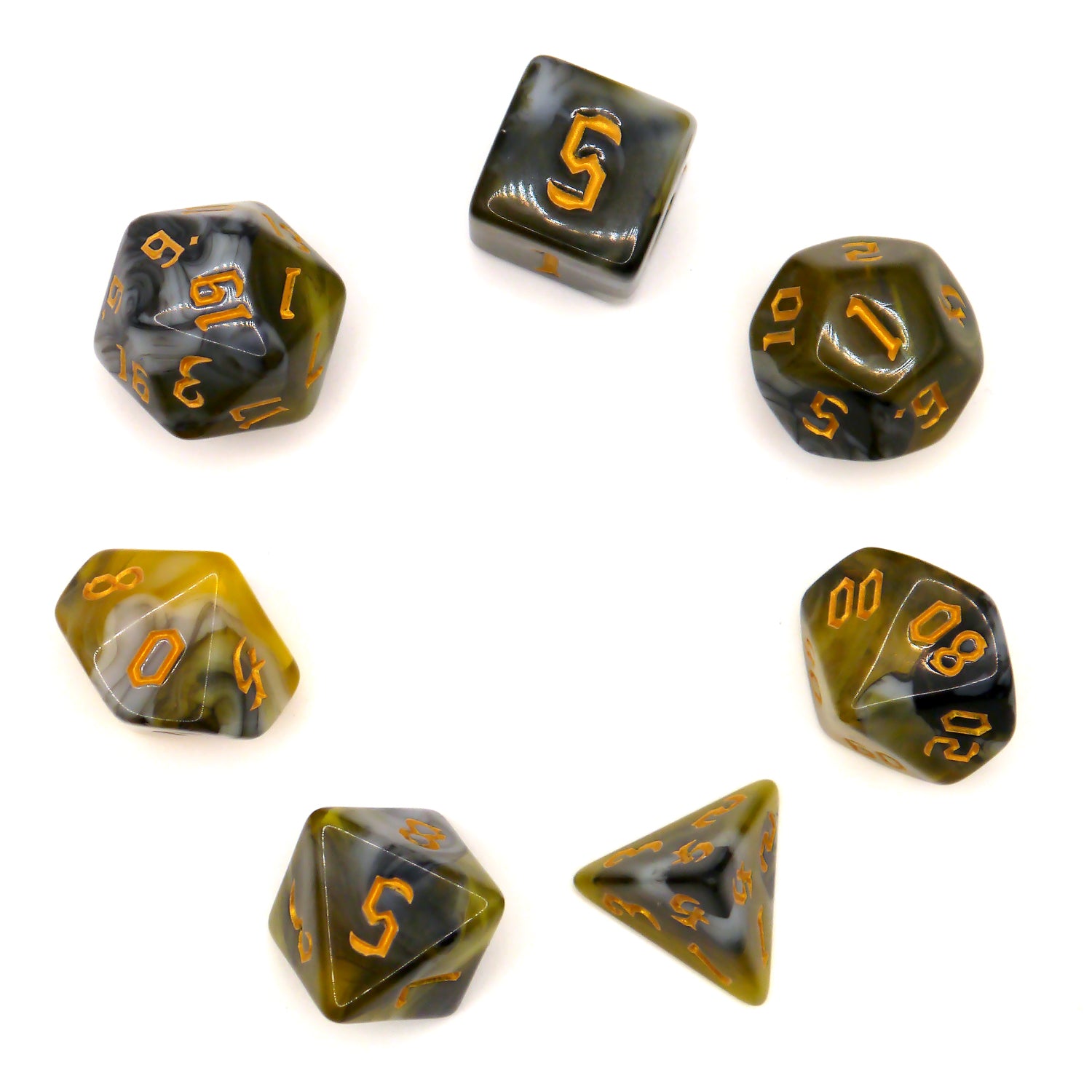 dice4friends-racing-green-flow-w-rfelset-7-teilig-grau-gr-n image 3
