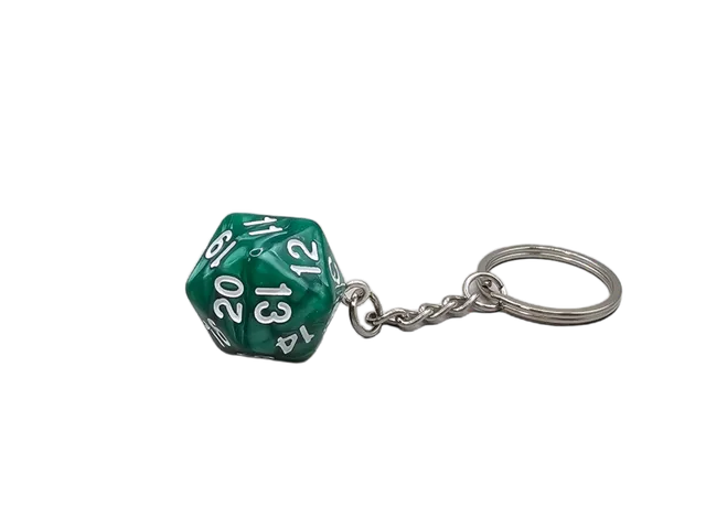 dice4friends-d20-spindown-keychain-green-schl-sselanh-nger-gr-n image 1