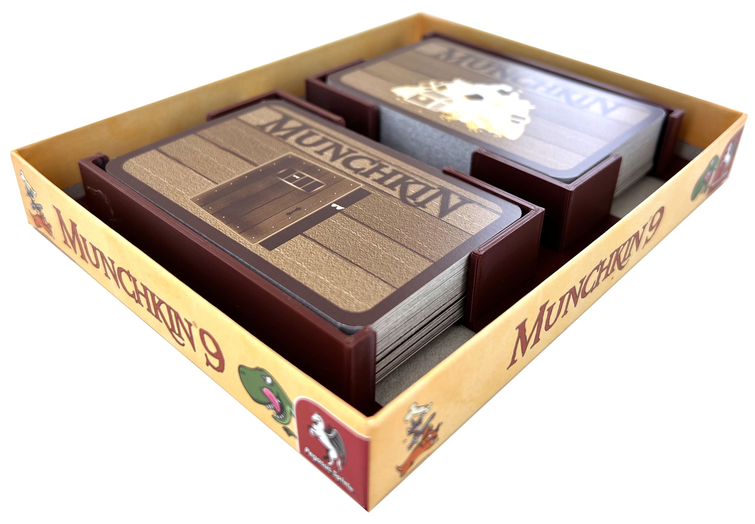 feldherr-card-holders-kartenhalter-munchkin-erweiterung-braun-114-karten image 1