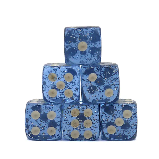 dice4friends-gef-llt-schatz-d6-12mm-w-rfelset-blau-wei-10-st-ck image 1
