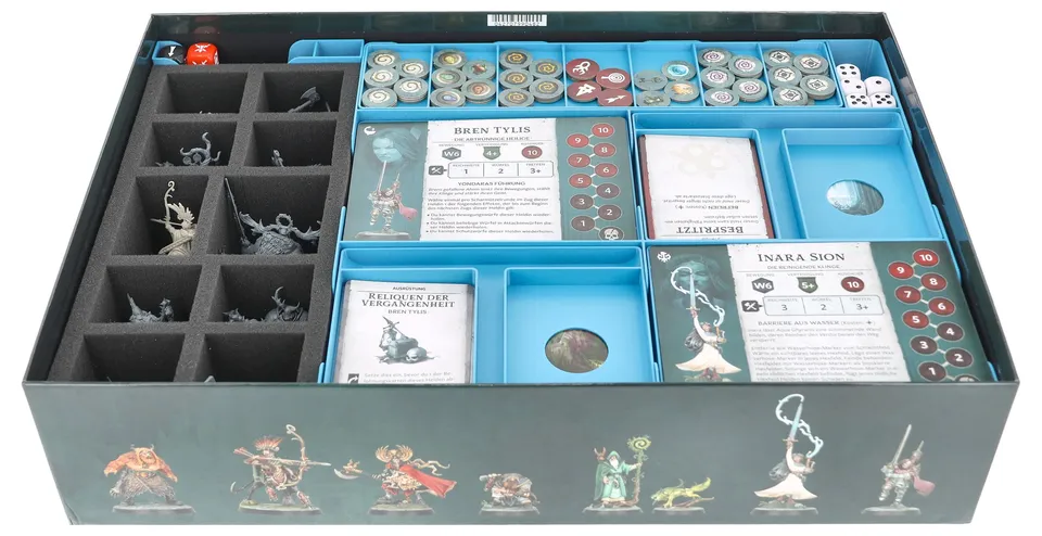 feldherr-accessories-warhammer-quest-darkwater-organizer-upgrade-set image 1
