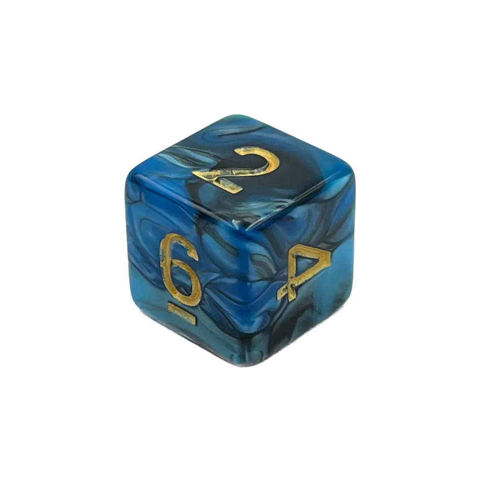 dice4friends-d6-w-rfel-blueberry-black-augenw-rfel-1-6 image 1
