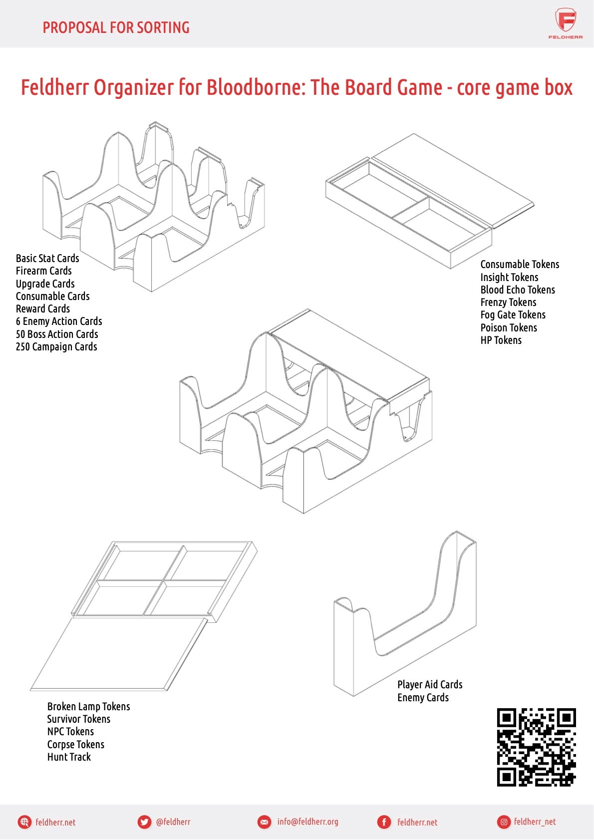 feldherr-foam-trays-bloodborne-organizer-schaumset-grundspiel image 7