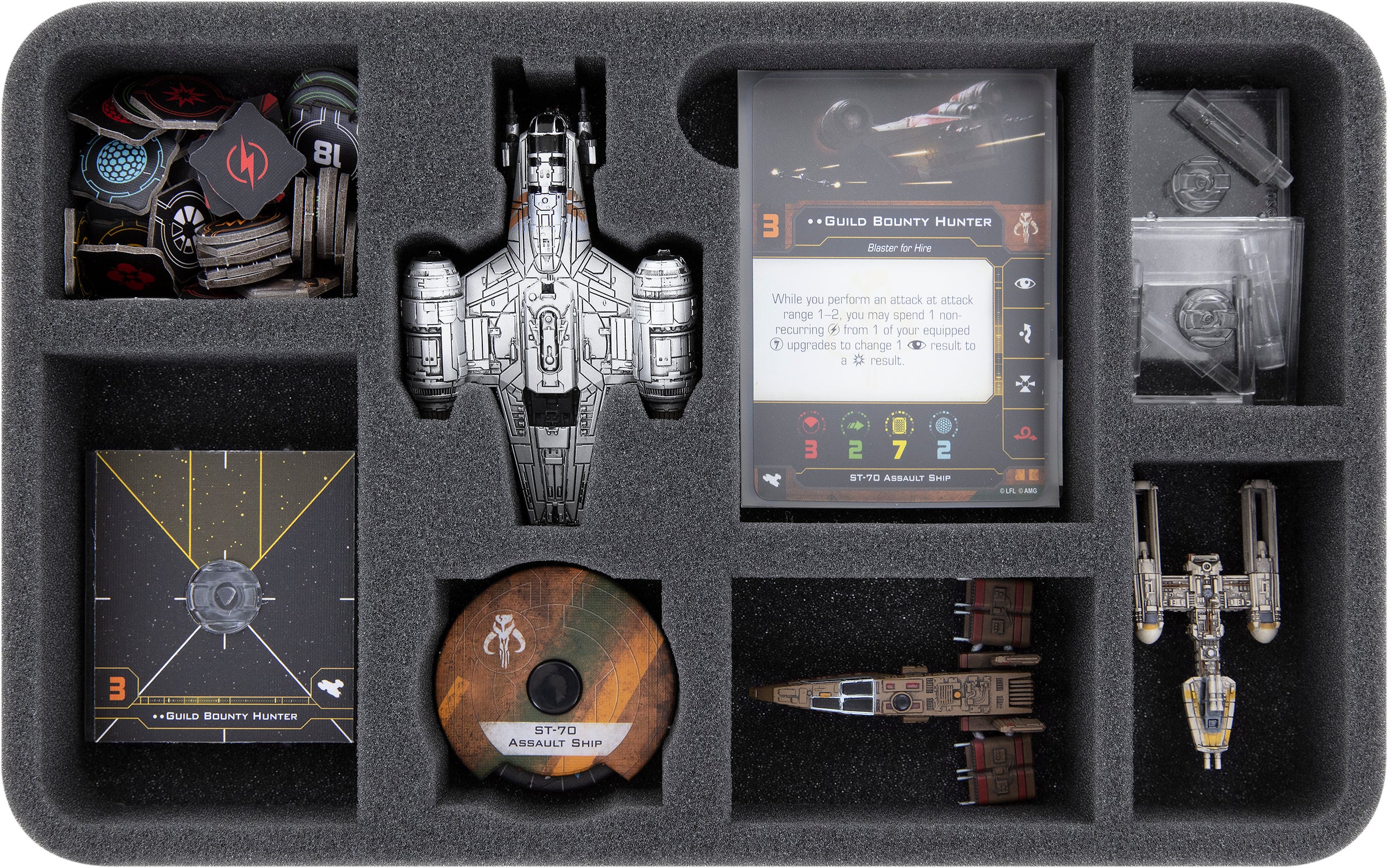 feldherr-foam-trays-hsmfhs045bo-einlage-x-wing-razor-crest image 1