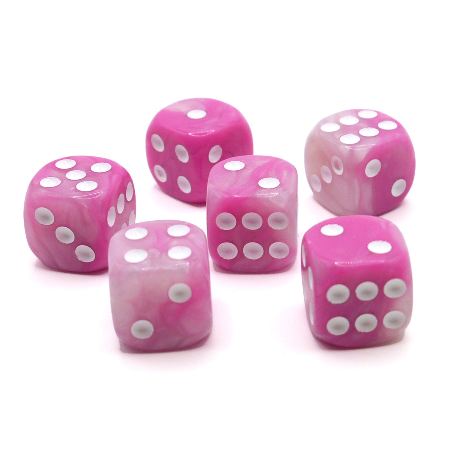 dice4friends-two-toned-d6-w-rfelset-pink-white-6x-16mm image 3
