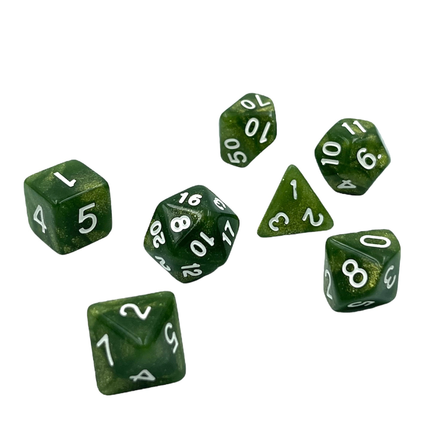 dice4friends-rpg-w-rfelset-galaxy-lightgreen-powder-7-teilig-gr-n image 3
