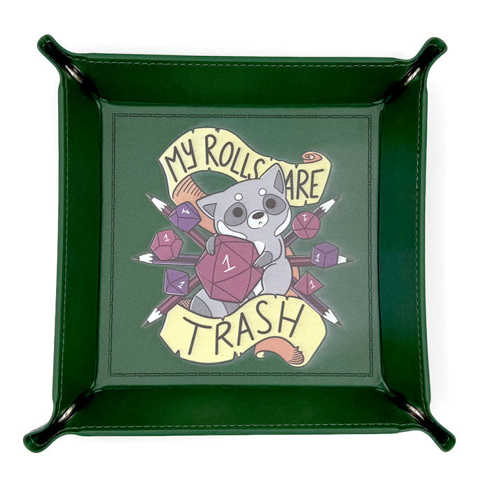 dice4friends-accessoires-w-rfelschale-raccoon-dunkelgr-n-pu image 4