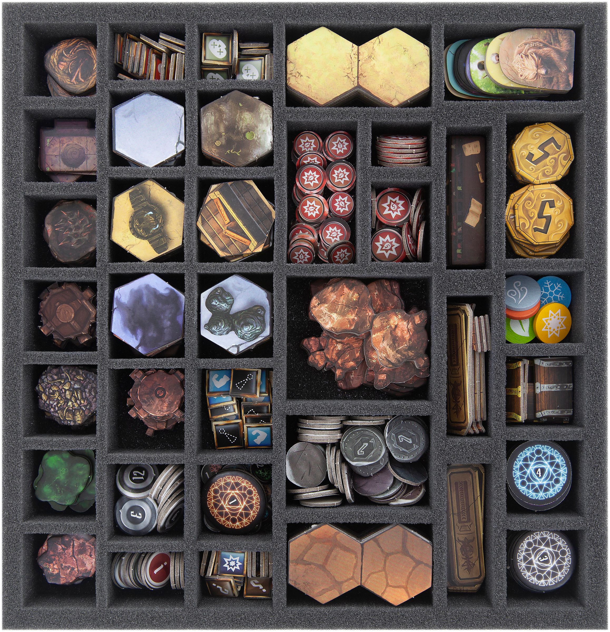 feldherr-card-holders-gloomhaven-organizer-set-schaum-kartenhalter image 4
