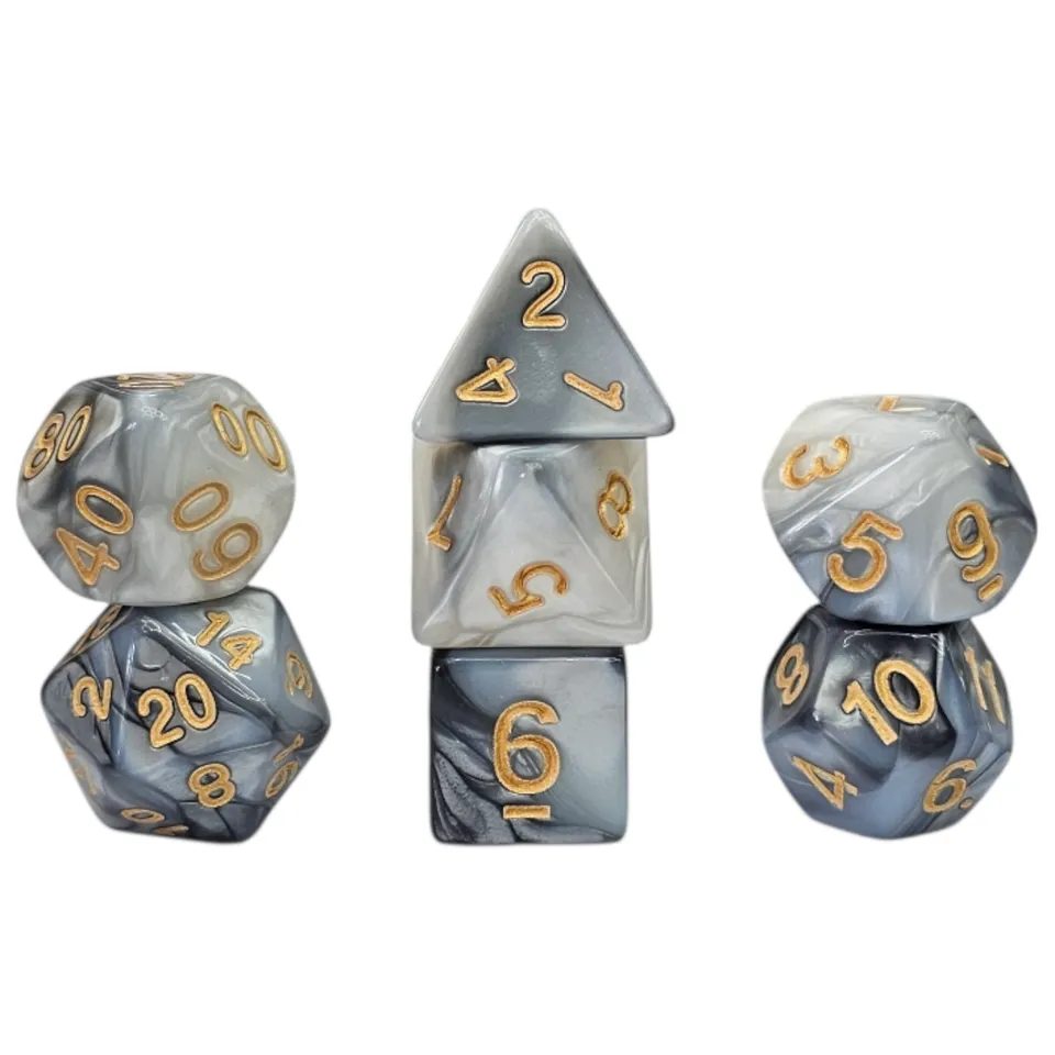 dice4friends-rpg-w-rfelset-racing-white-grey-w-rfel-7-teilig image 1
