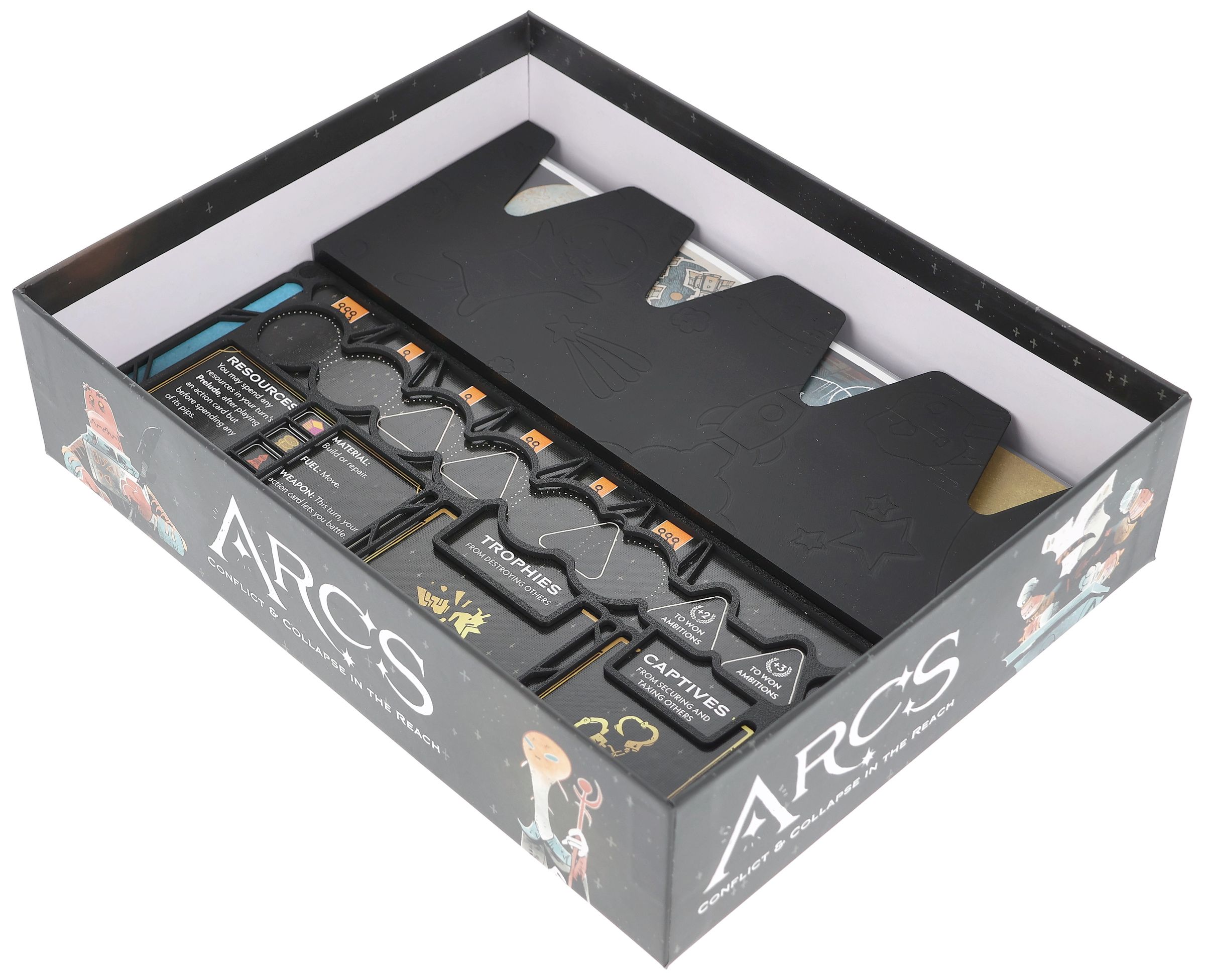 feldherr-accessories-arcs-organizer-insert-grundspiel-box image 5
