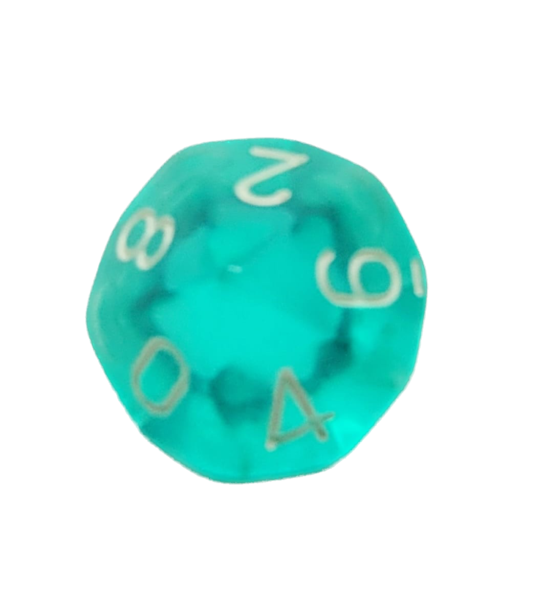 dice4friends-d10-einzelw-rfel-transparent-icemint-0-9-acryl image 1