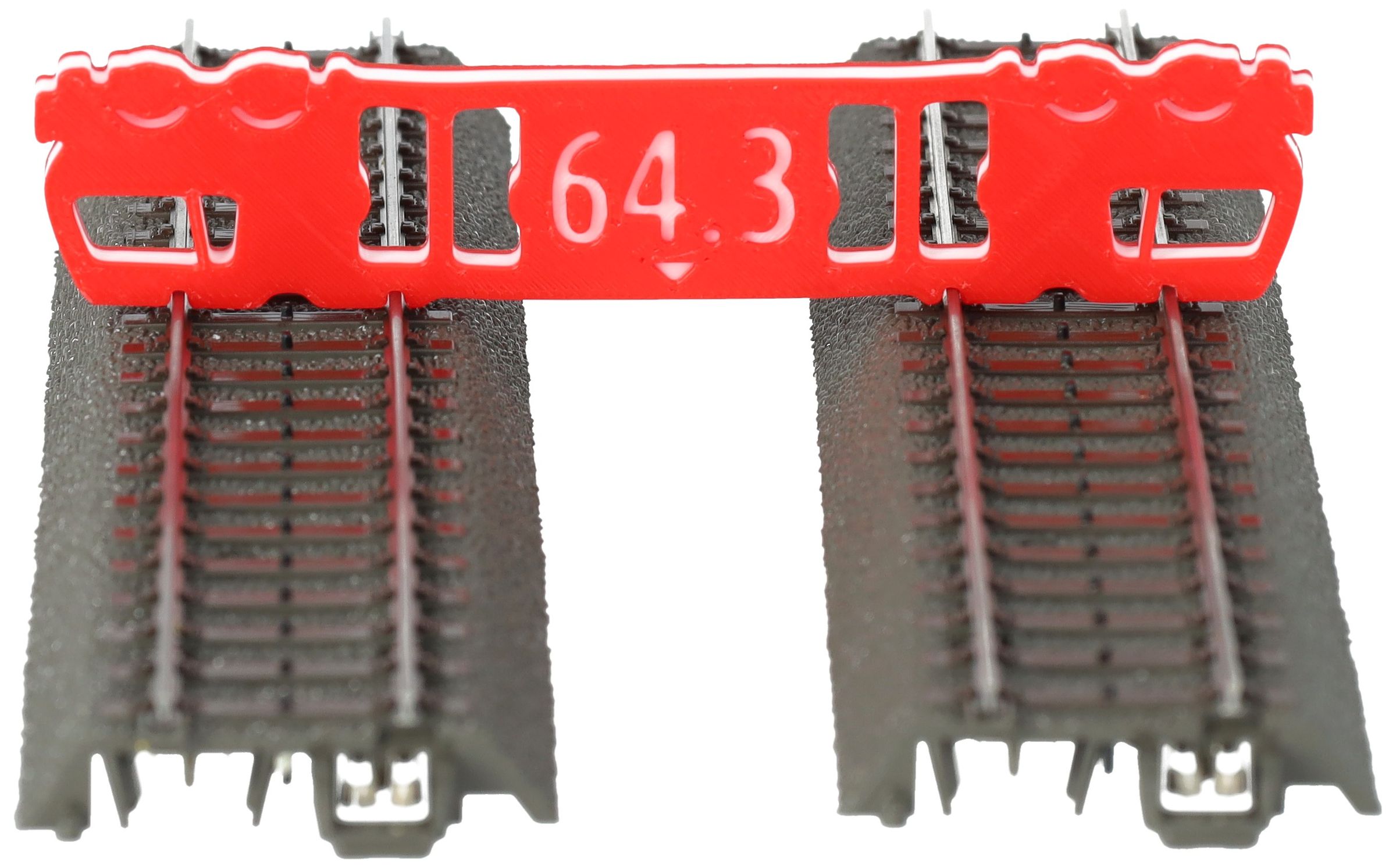 feldherr-parallel-gleislehre-h0-77-5mm-rot-wei-modellbahn image 4