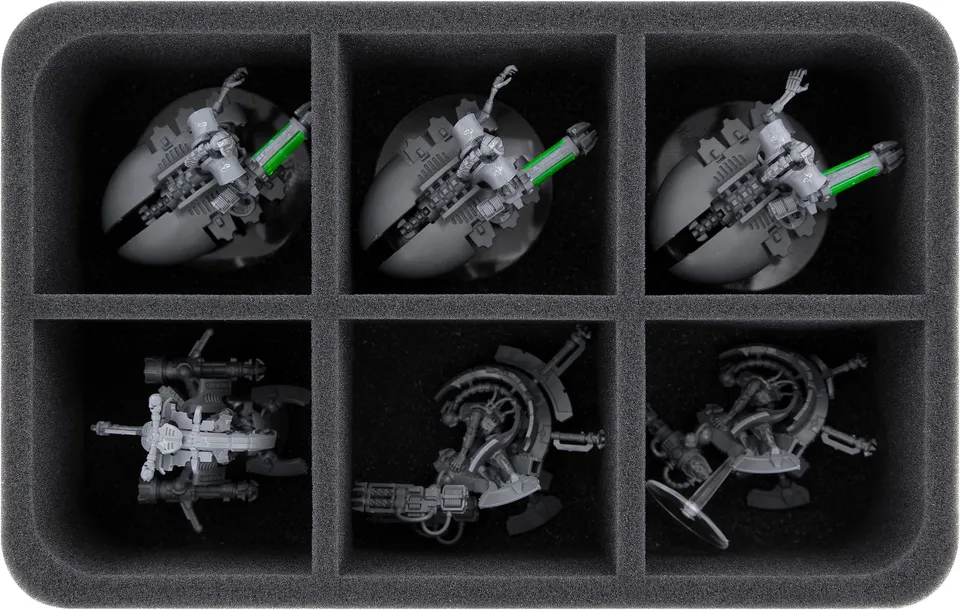 feldherr-hs075a023-schaumstoff-necrons-warhammer-6-f-cher-half-size image 1