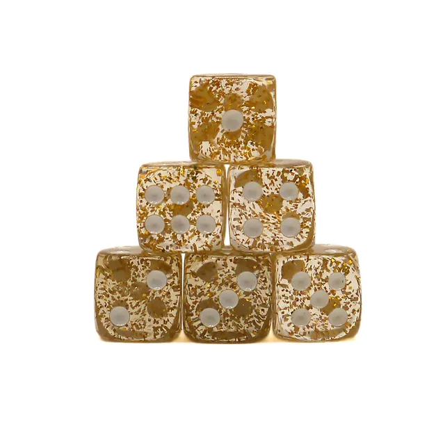 dice4friends-gef-llt-schatz-d6-w-rfel-12mm-gold-wei-10er image 1