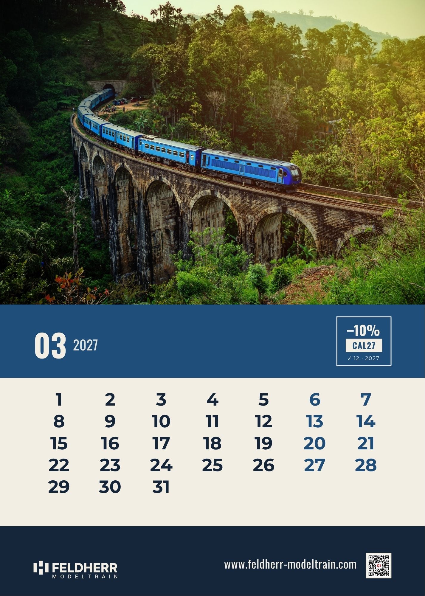 feldherr-accessories-modeltrain-a4-kalender-2027-eisenbahn-12-bilder image 4