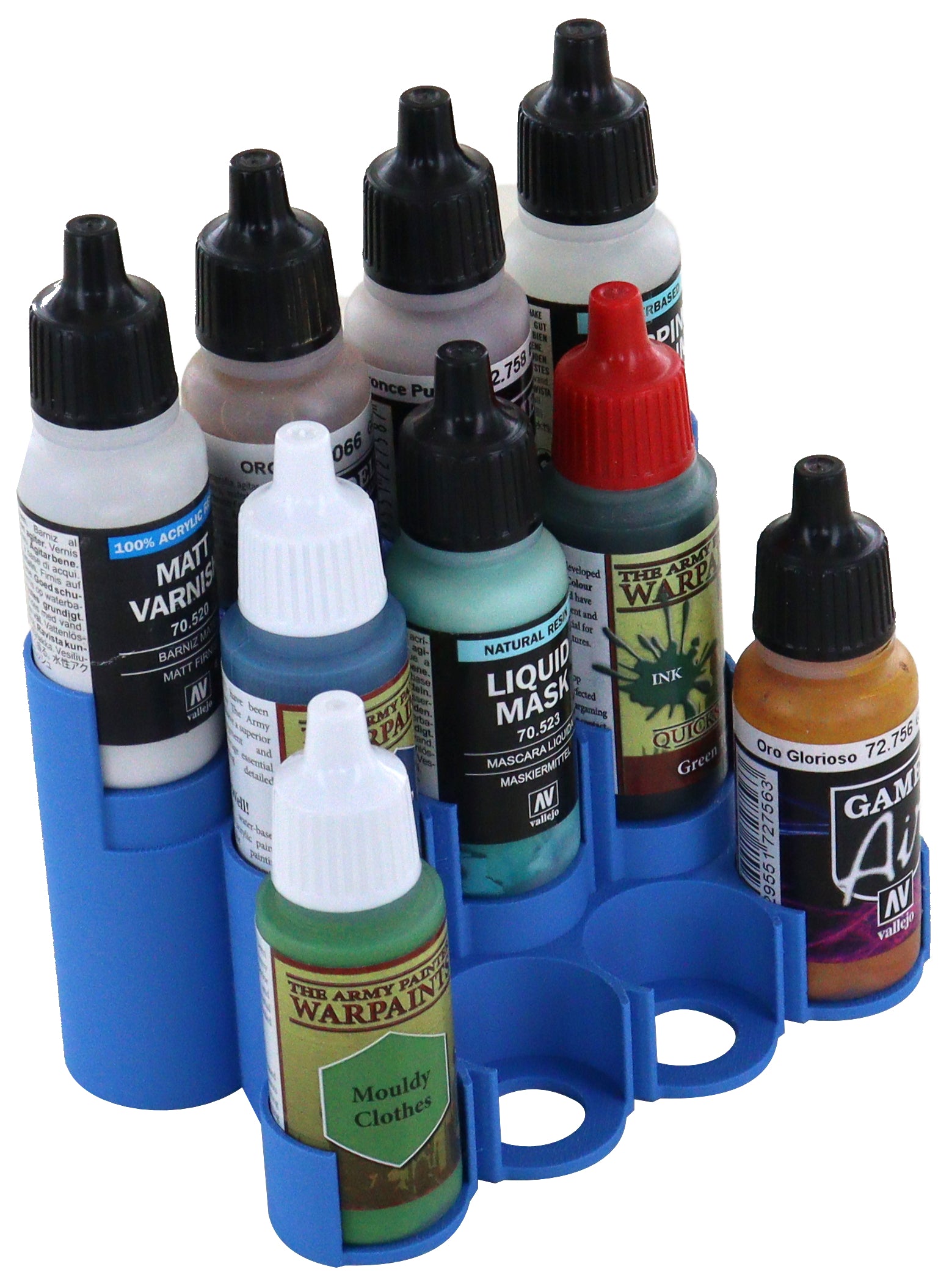 feldherr-accessories-paint-rack-f-r-11-farben-flaschenhalter-25-mm image 1