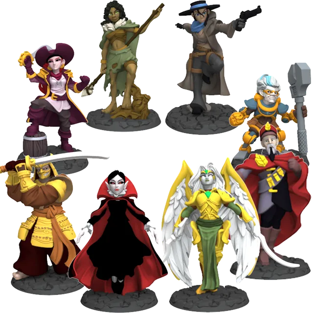 dice-throne-season-two-painted-sculpts-figuren-bemalt image 1