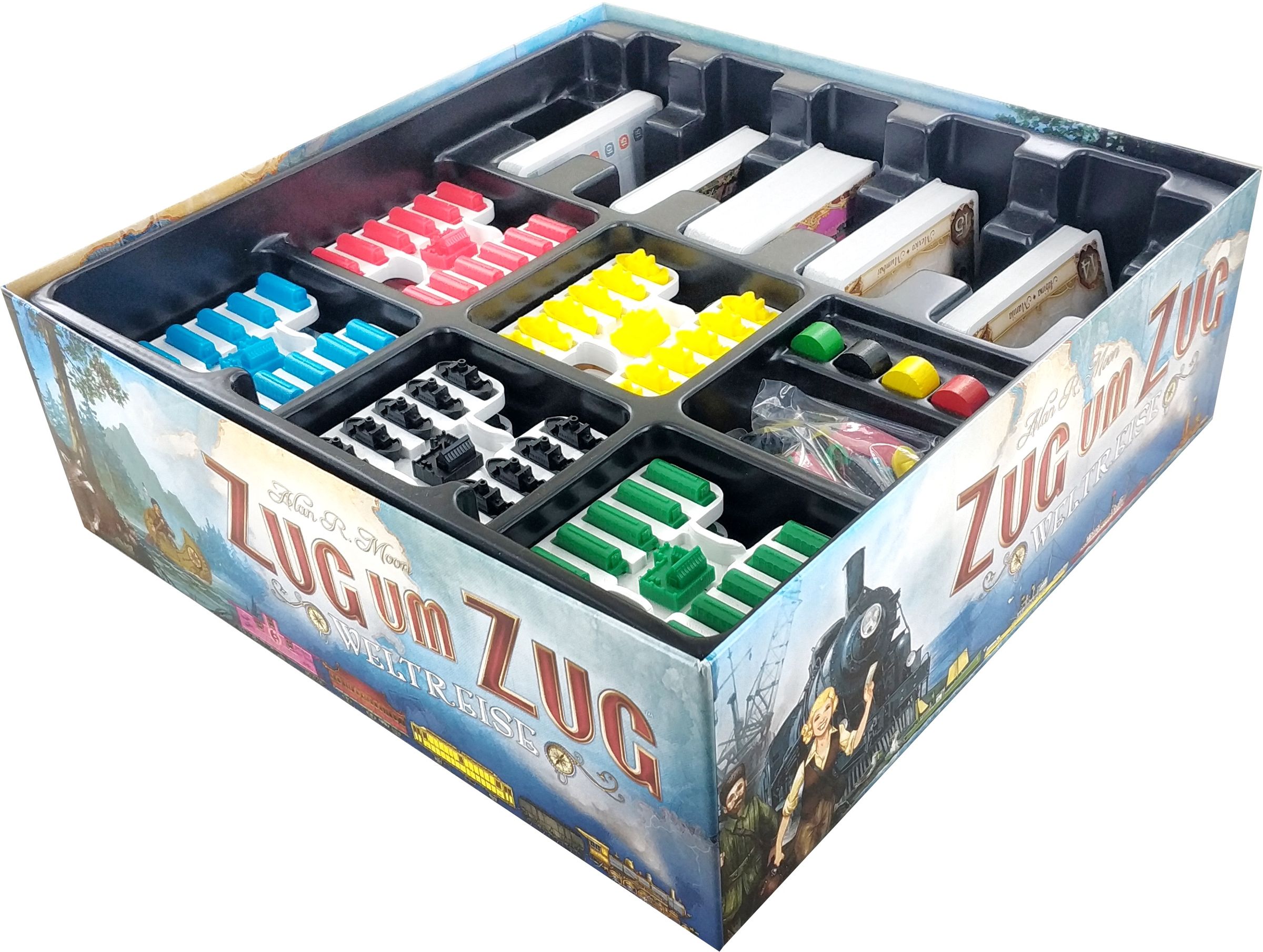 feldherr-foam-trays-figureneinsatz-ticket-to-ride-rails-sails-25er image 1