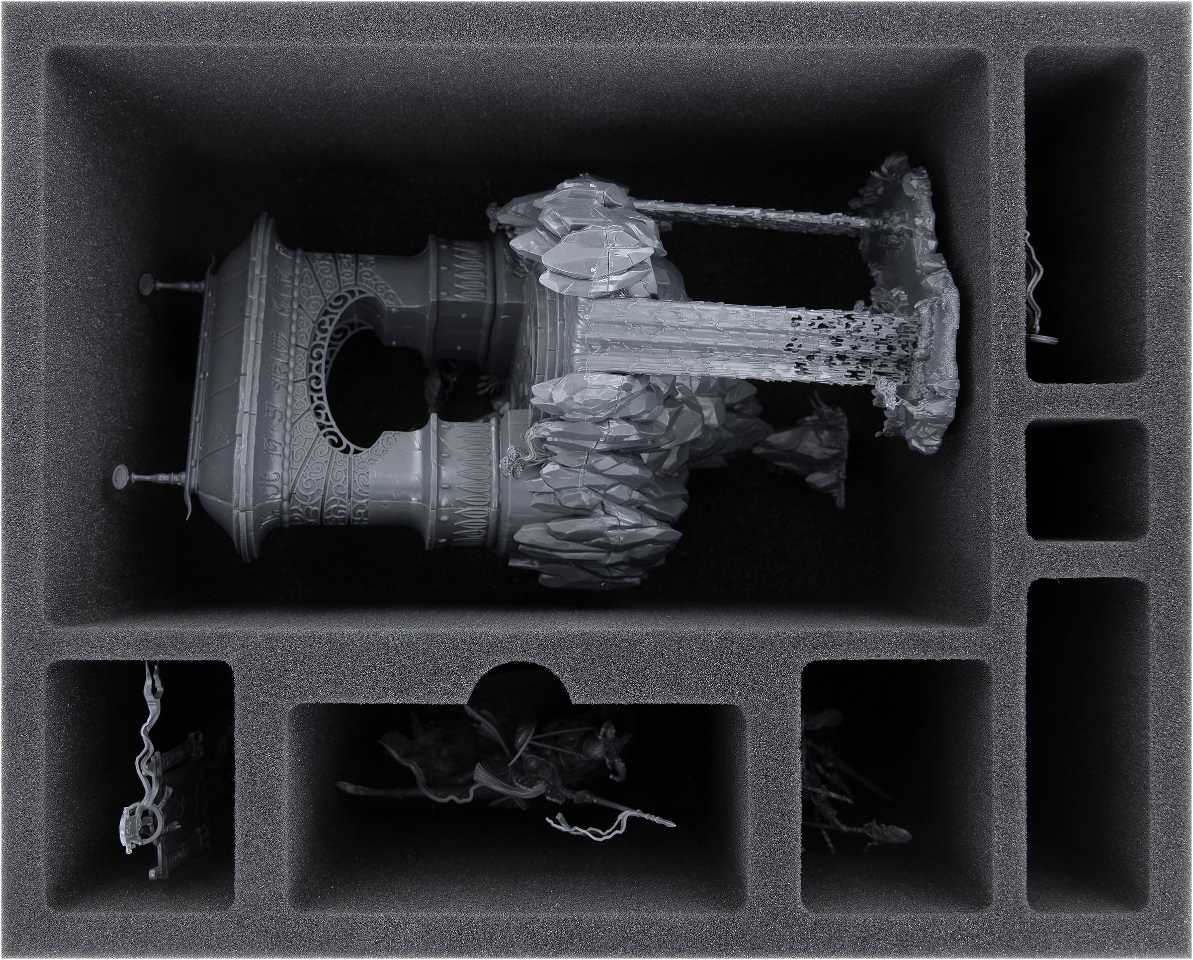 feldherr-foam-trays-fs145a001-schaumeinlage-lumineth-shrine-luminor image 1