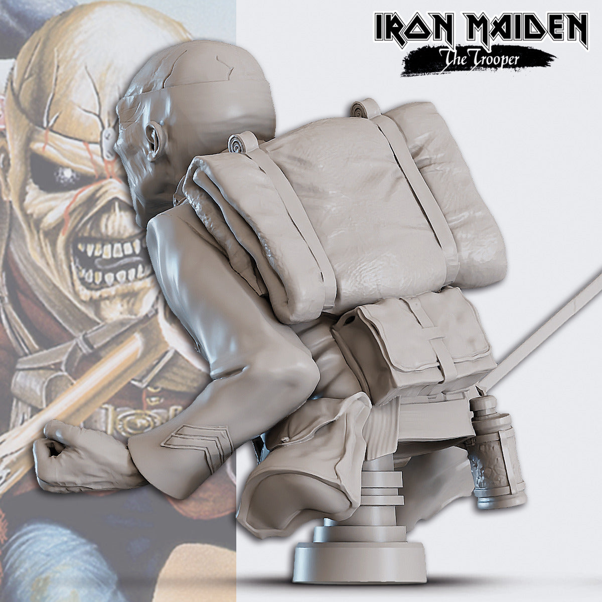 drawlab-iron-maiden-miniatures-the-trooper-b-ste-resin-unbemalt image 7