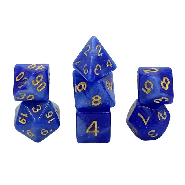 dice4friends-rpg-w-rfelset-galaxy-blue-storm-7-teilig-blau image 1