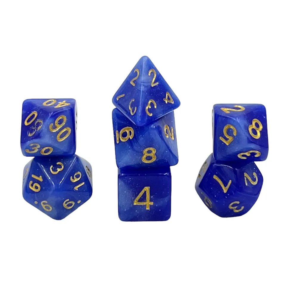 dice4friends-rpg-w-rfelset-galaxy-blue-storm-7-teilig-blau image 1