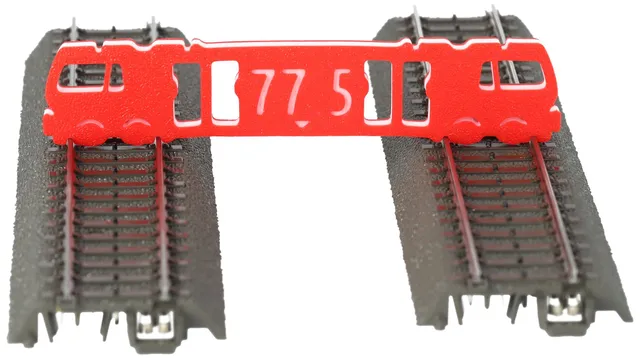 feldherr-parallel-gleislehre-h0-77-5mm-rot-wei-modellbahn image 1