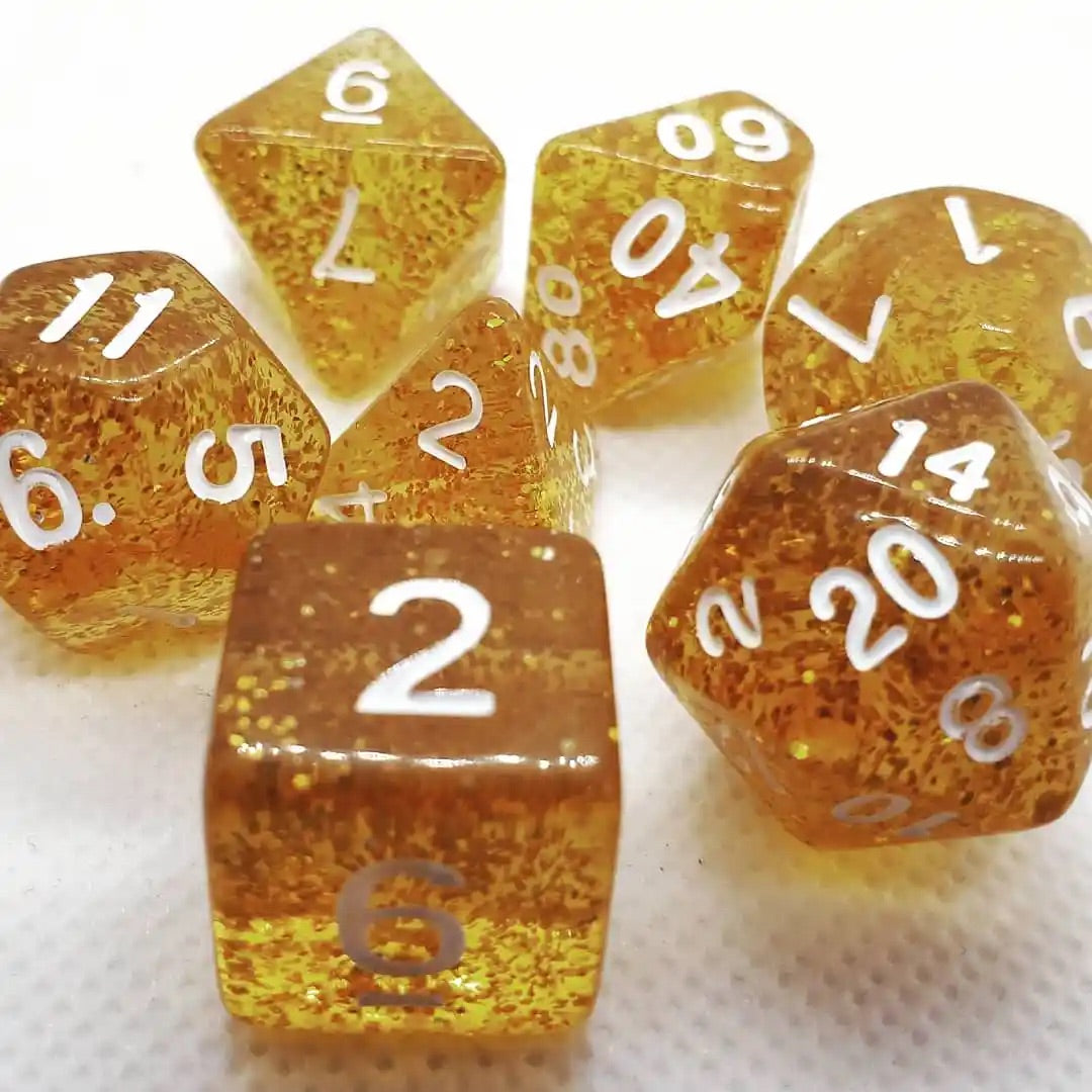 dice4friends-gef-llt-confetti-gold-w-rfelset-transparent-7-teilig image 1