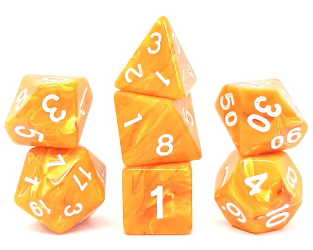 dice4friends-7-teiliges-rpg-w-rfelset-pearl-candysweet-amber image 1