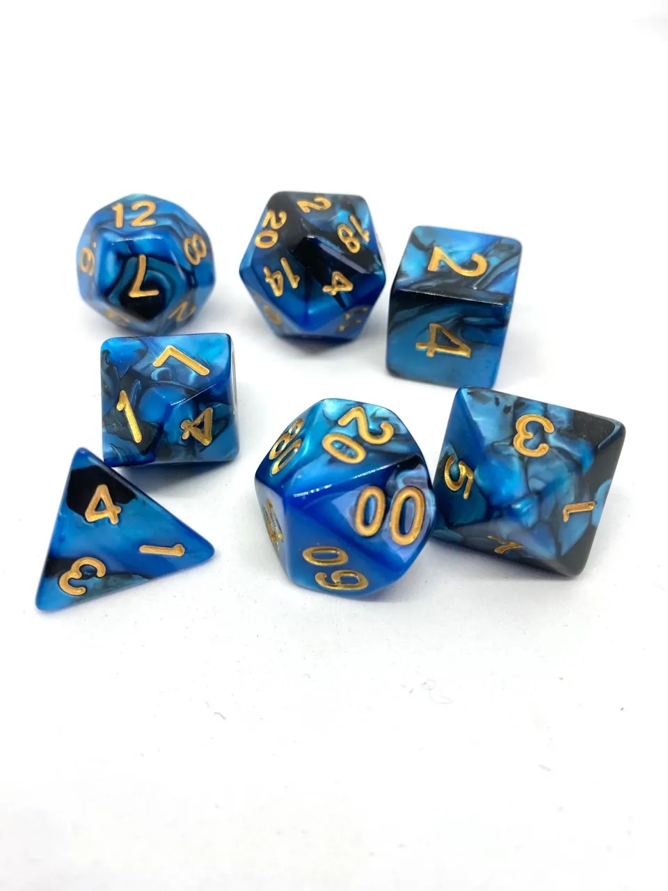 dice4friends-racing-blueberry-black-w-rfelset-7-teilig-blau-schwarz image 1