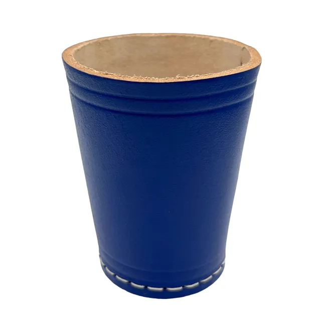 dice4friends-w-rfelbecher-blau-b-ffelleder-lederbecher image 1
