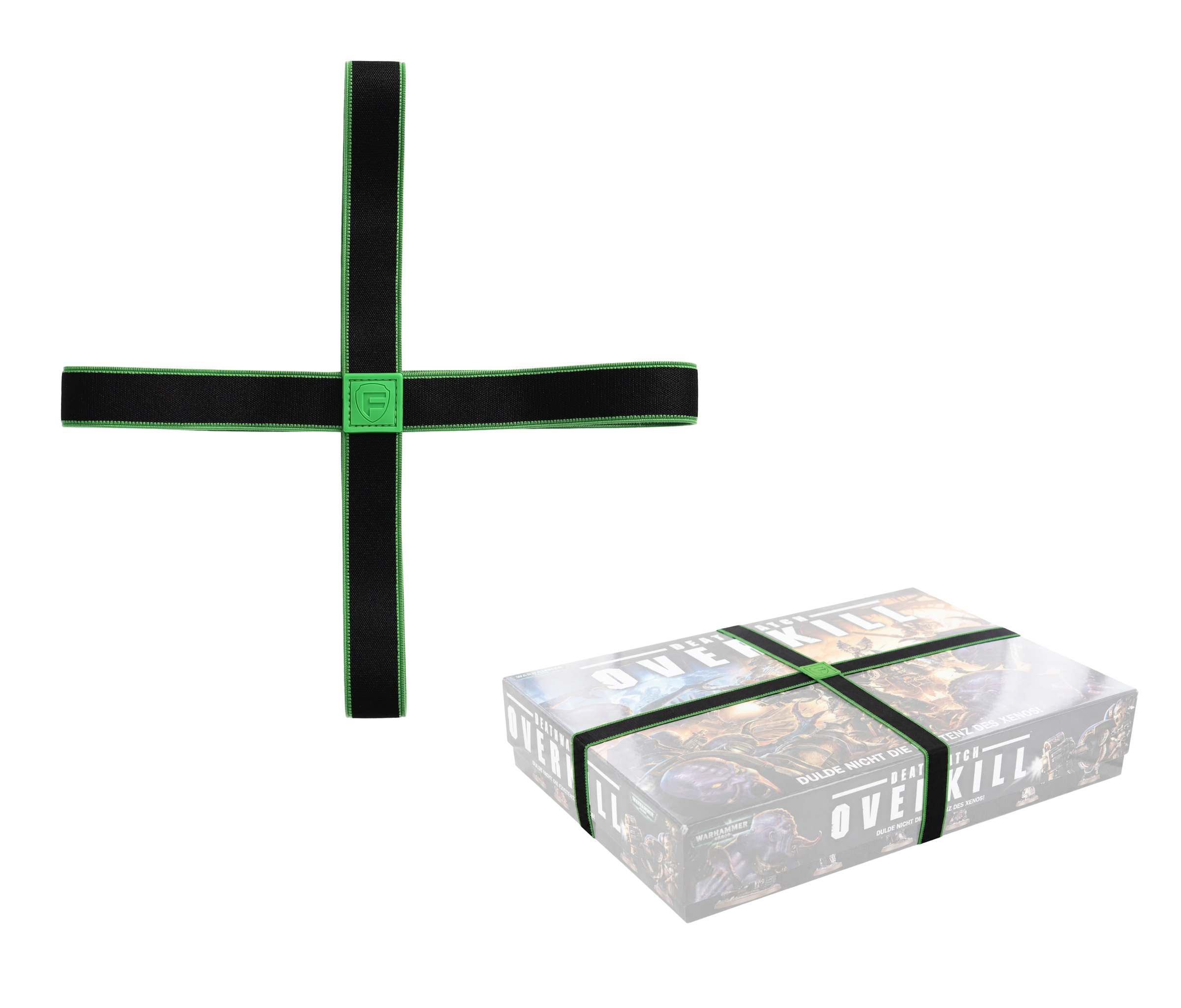 feldherr-accessories-flex-cross-band-gr-n-gr-e-l-f-r-box image 1