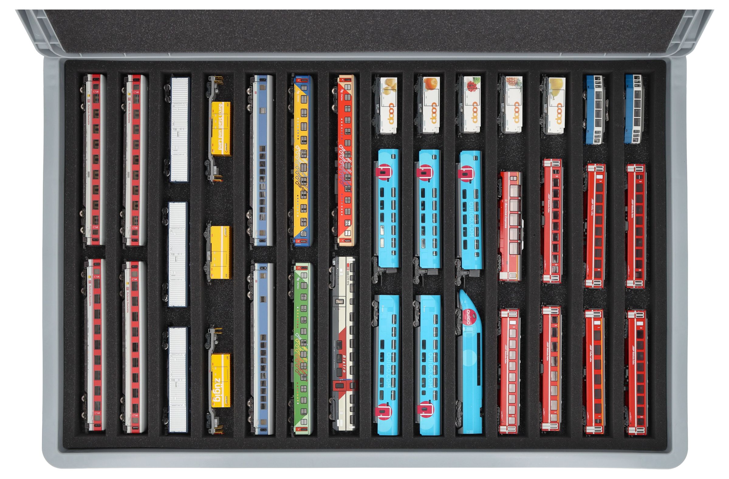 feldherr-model-train-eurobox-set-spur-n-modelleisenbahnbox-14-f-cher image 4